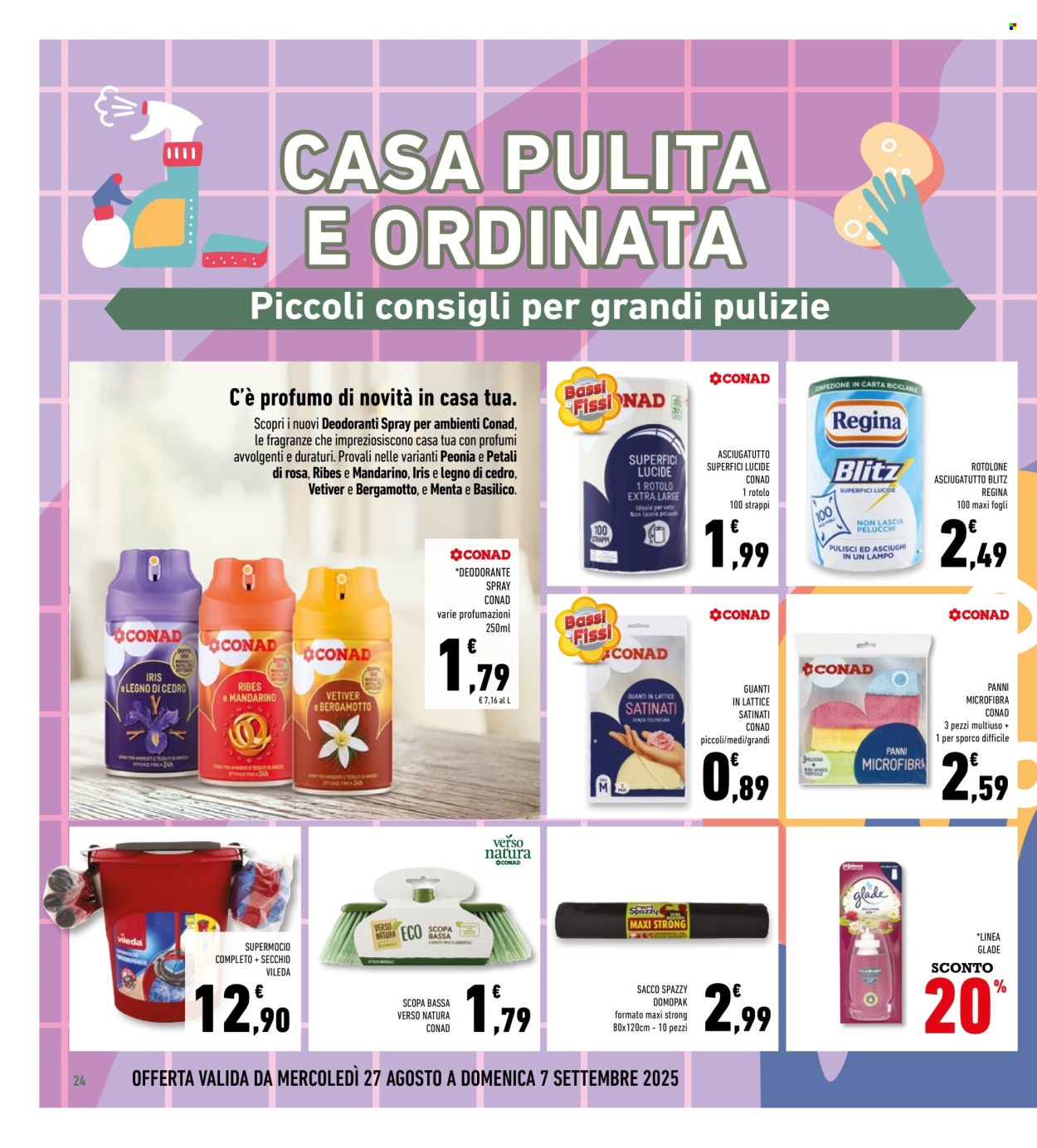 Volantino Conad Superstore - 27/8/2025 - 7/9/2025. Pagina 24