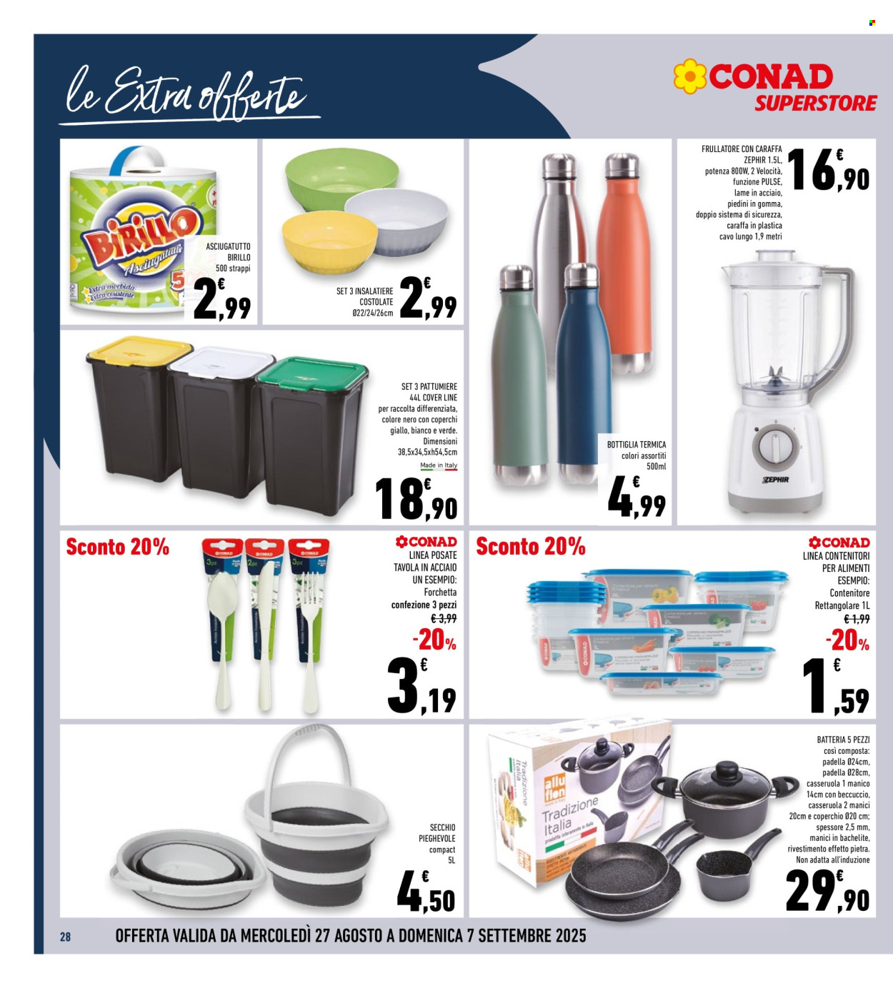 Volantino Conad Superstore - 27/8/2025 - 7/9/2025. Pagina 28