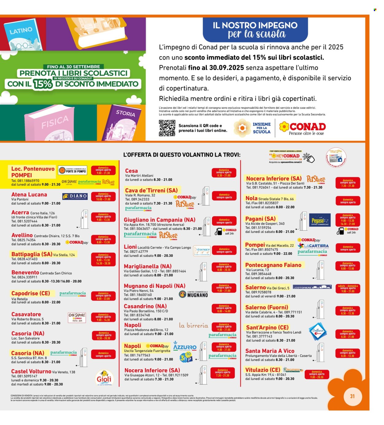 Volantino Conad Superstore - 27/8/2025 - 7/9/2025. Pagina 31