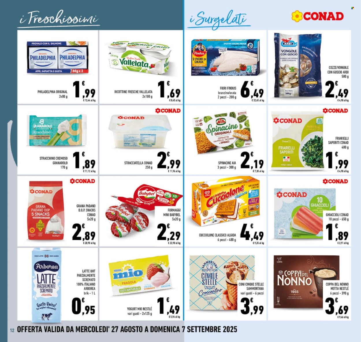 Volantino Conad - 27/8/2025 - 7/9/2025. Pagina 12