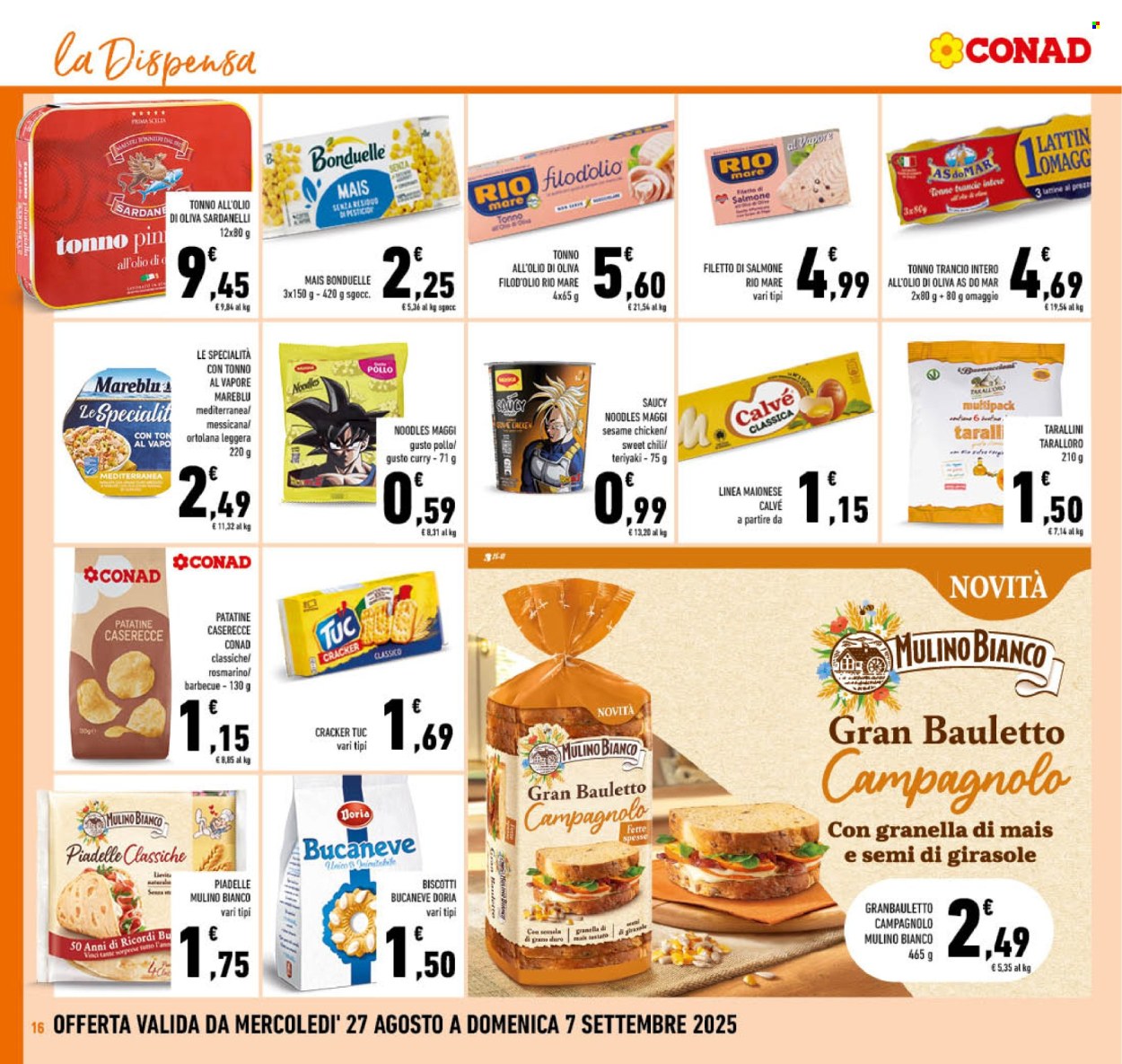 Volantino Conad - 27/8/2025 - 7/9/2025. Pagina 16