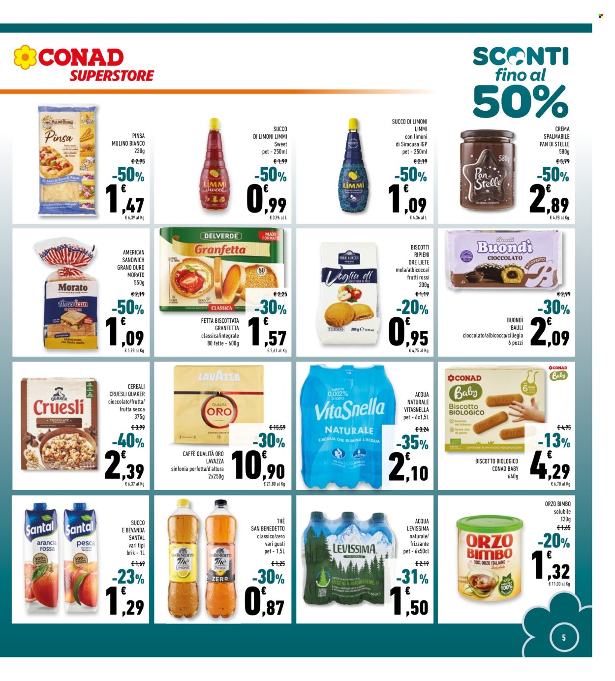 Volantino Conad Superstore - 27/8/2025 - 7/9/2025. Pagina 5