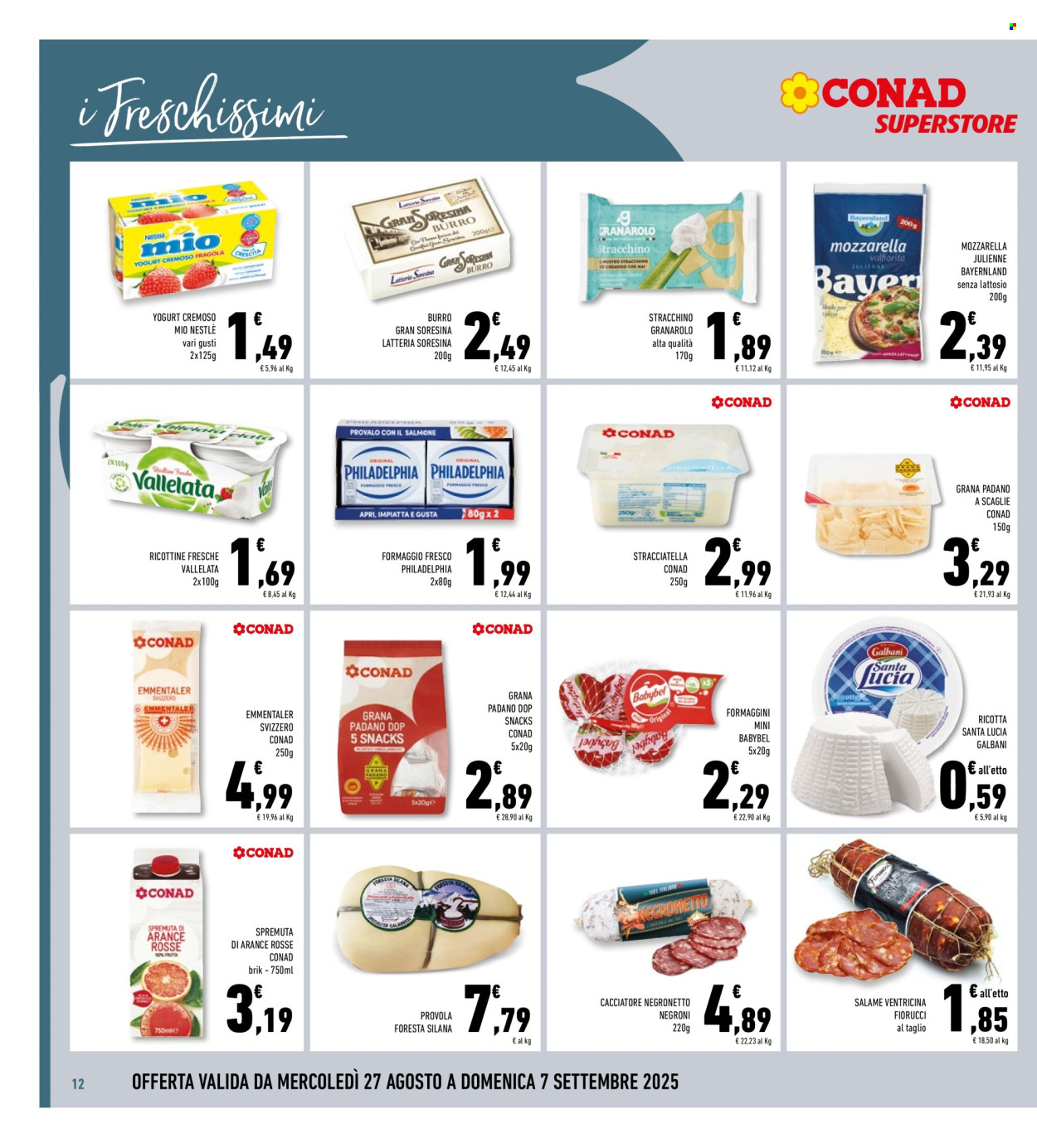 Volantino Conad Superstore - 27/8/2025 - 7/9/2025. Pagina 12