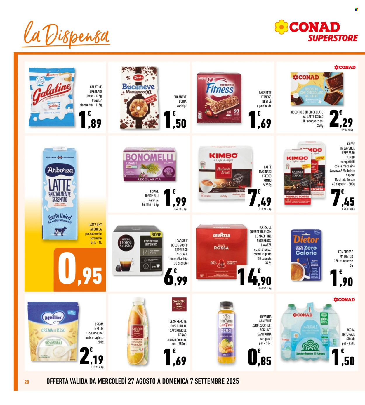 Volantino Conad Superstore - 27/8/2025 - 7/9/2025. Pagina 20