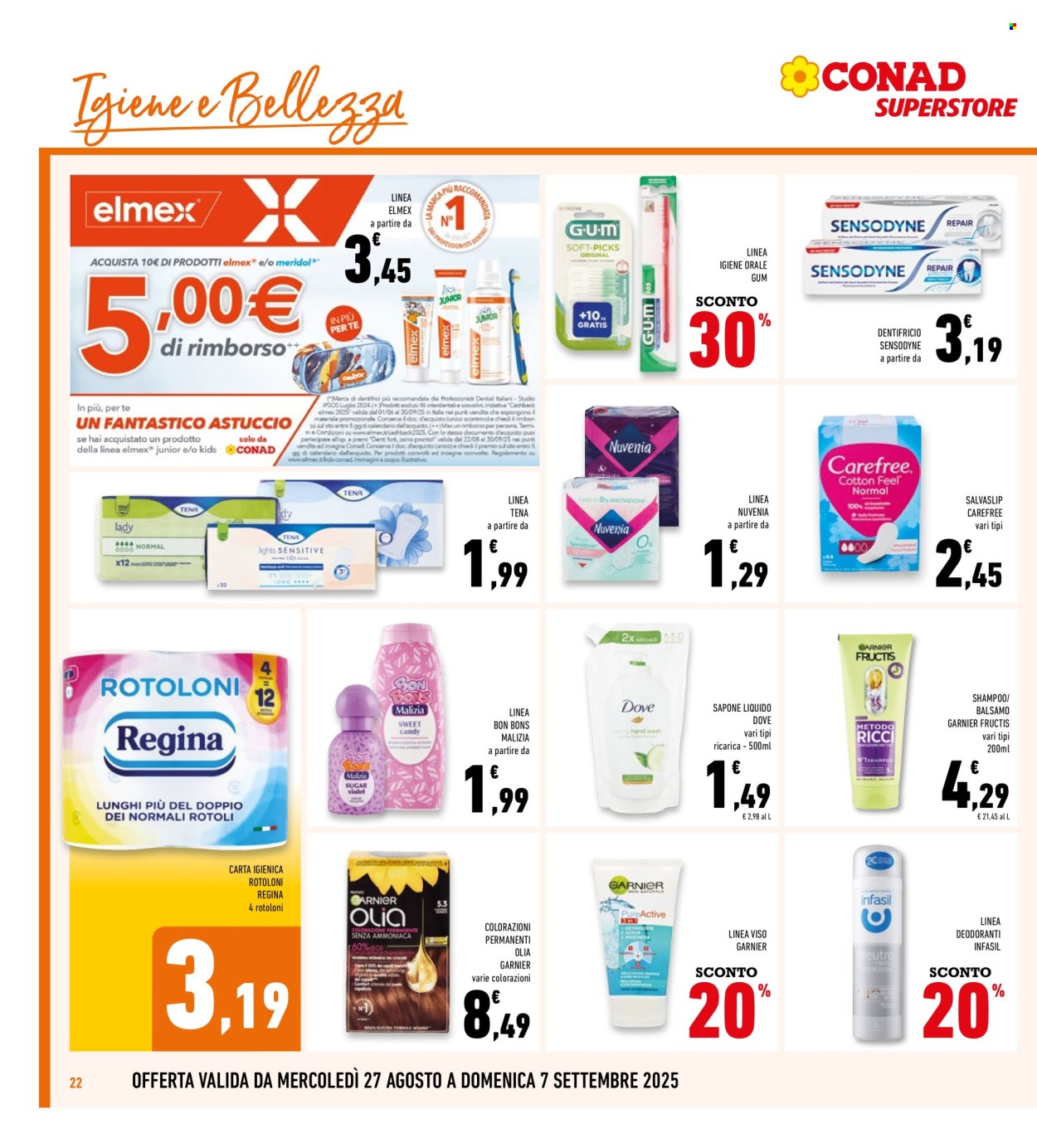 Volantino Conad Superstore - 27/8/2025 - 7/9/2025. Pagina 22