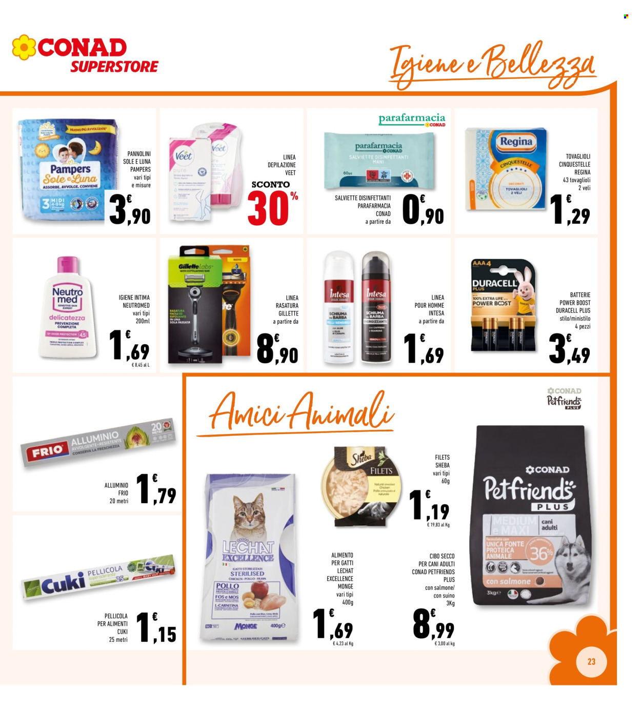 Volantino Conad Superstore - 27/8/2025 - 7/9/2025. Pagina 23