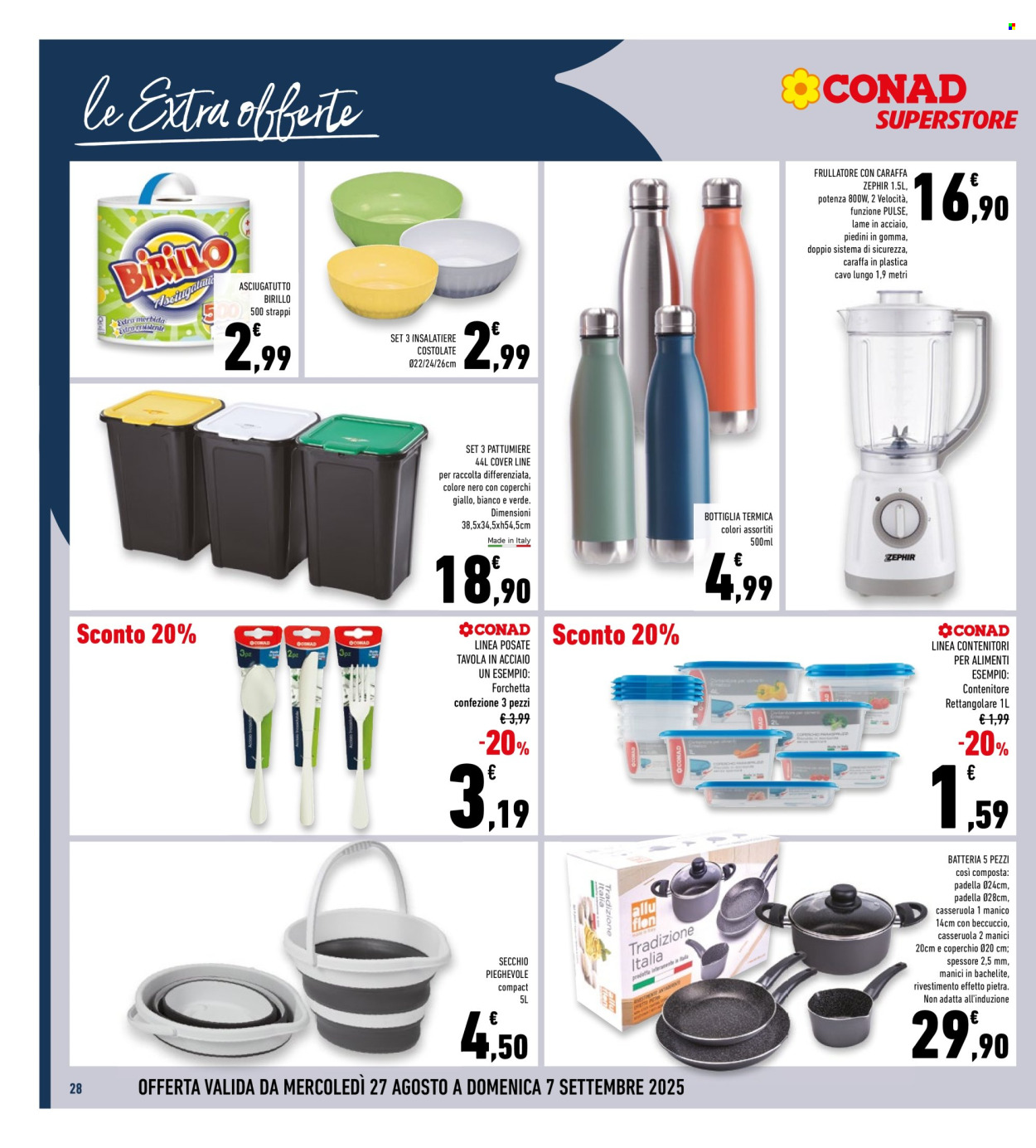 Volantino Conad Superstore - 27/8/2025 - 7/9/2025. Pagina 28