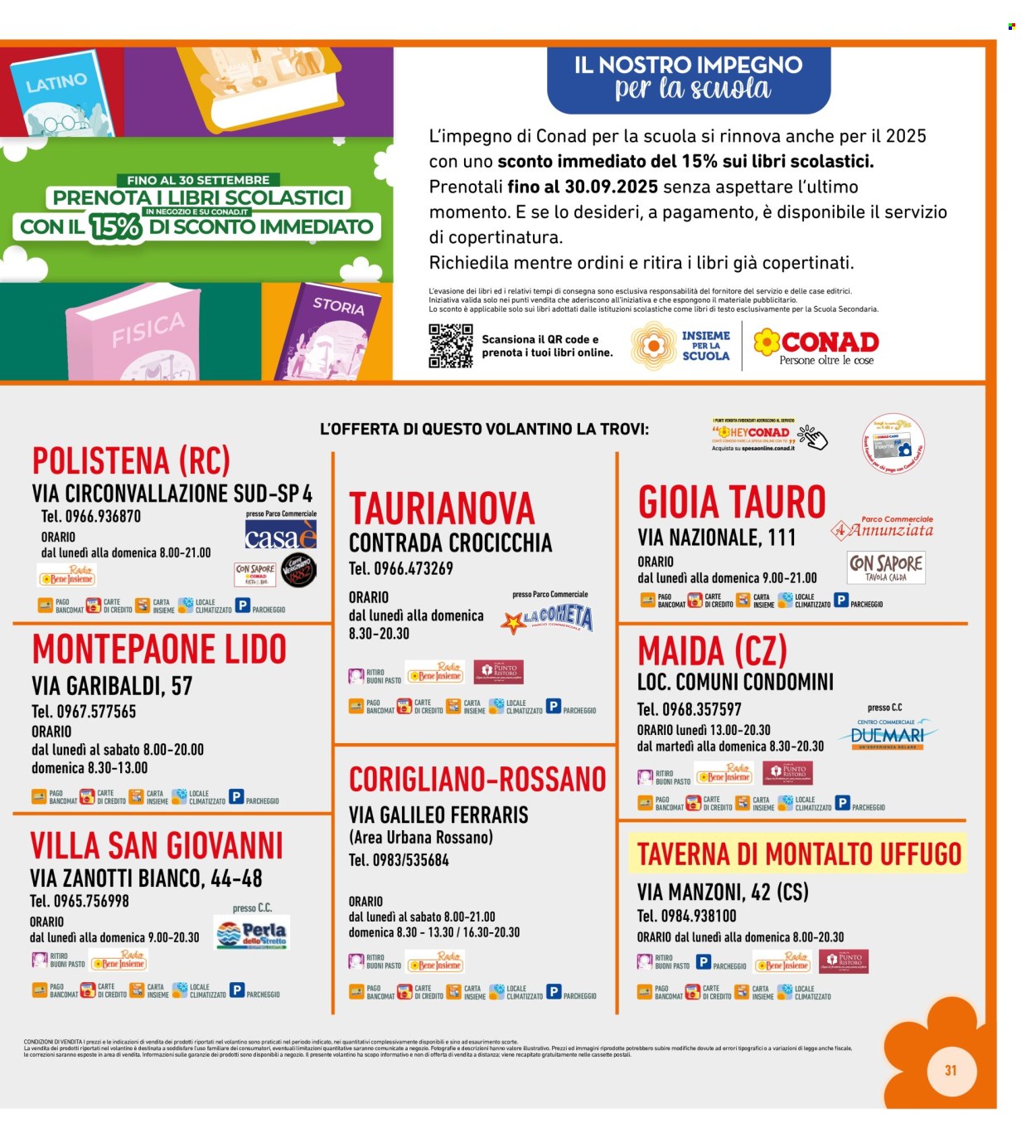 Volantino Conad Superstore - 27/8/2025 - 7/9/2025. Pagina 31