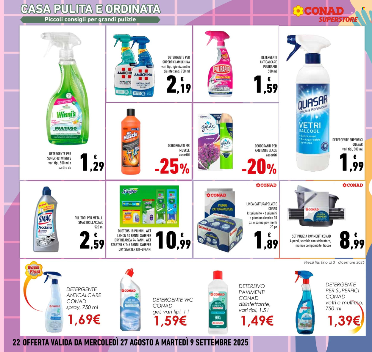 Volantino Conad Superstore - 27/8/2025 - 9/9/2025. Pagina 22