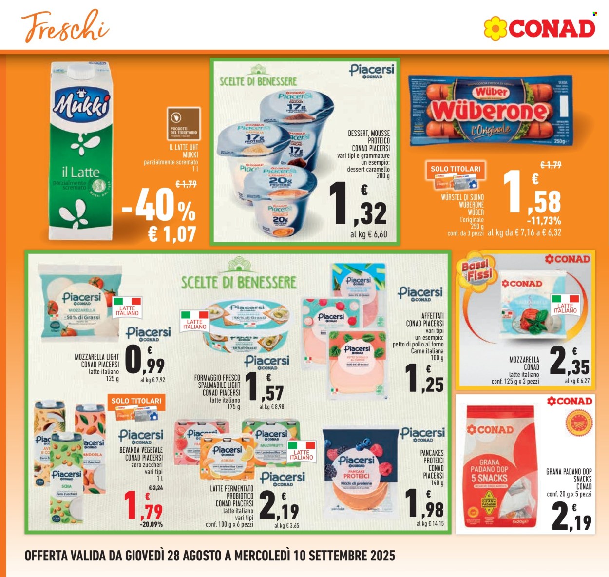 Volantino Conad - 28/8/2025 - 10/9/2025. Pagina 12