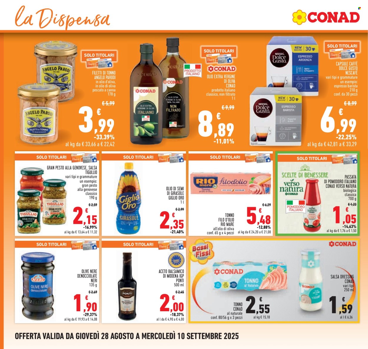Volantino Conad - 28/8/2025 - 10/9/2025. Pagina 16