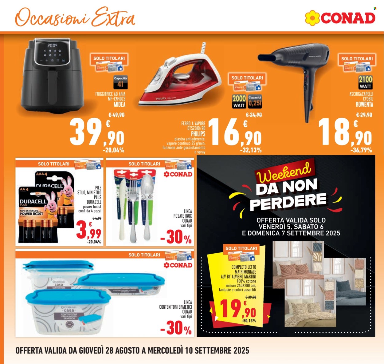 Volantino Conad - 28/8/2025 - 10/9/2025. Pagina 20