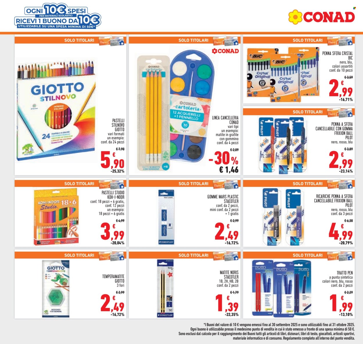 Volantino Conad - 28/8/2025 - 10/9/2025. Pagina 22