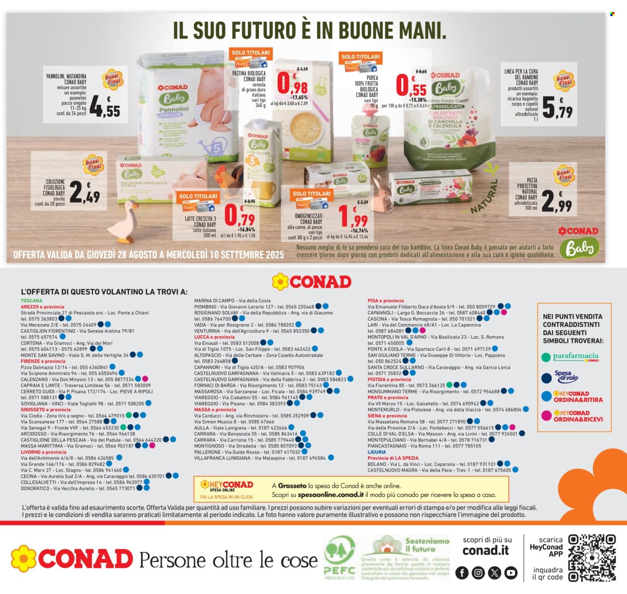 Volantino Conad - 28/8/2025 - 10/9/2025. Pagina 28