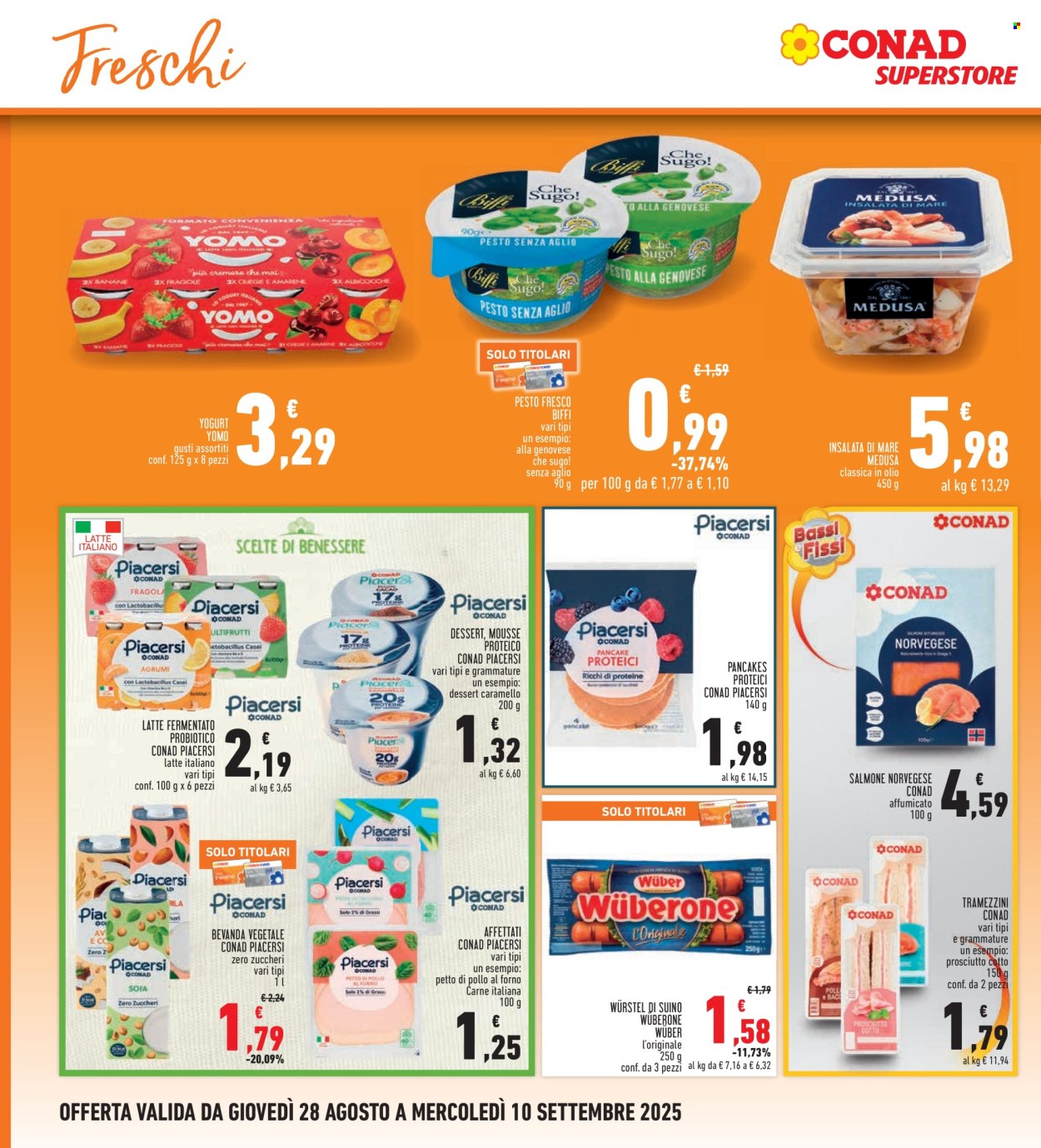 Volantino Conad - 28/8/2025 - 10/9/2025. Pagina 14