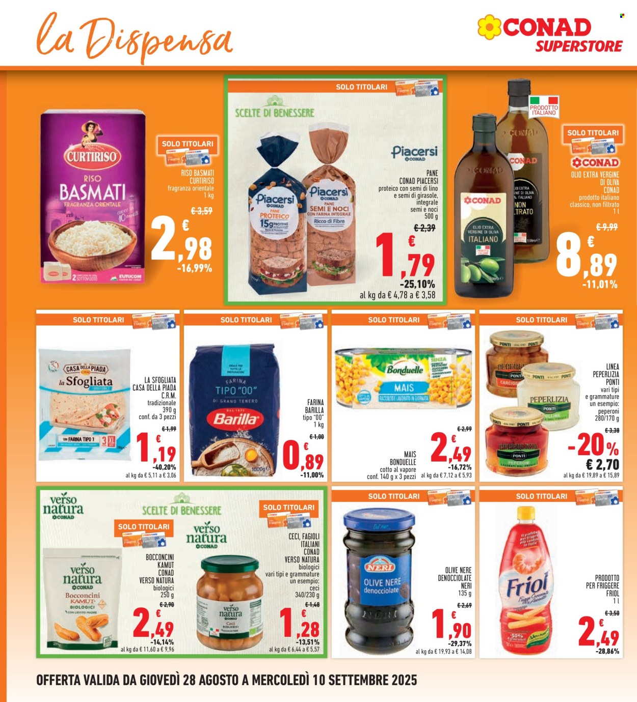 Volantino Conad - 28/8/2025 - 10/9/2025. Pagina 18