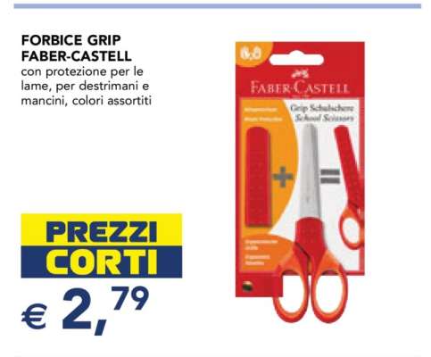 FORBICE GRIP FABER-CASTELL