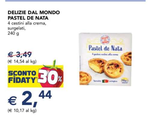 DELIZIE DAL MONDO PASTEL DE NATA