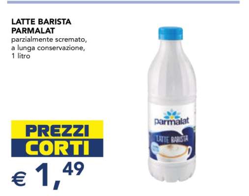 Latte barista Parmalat