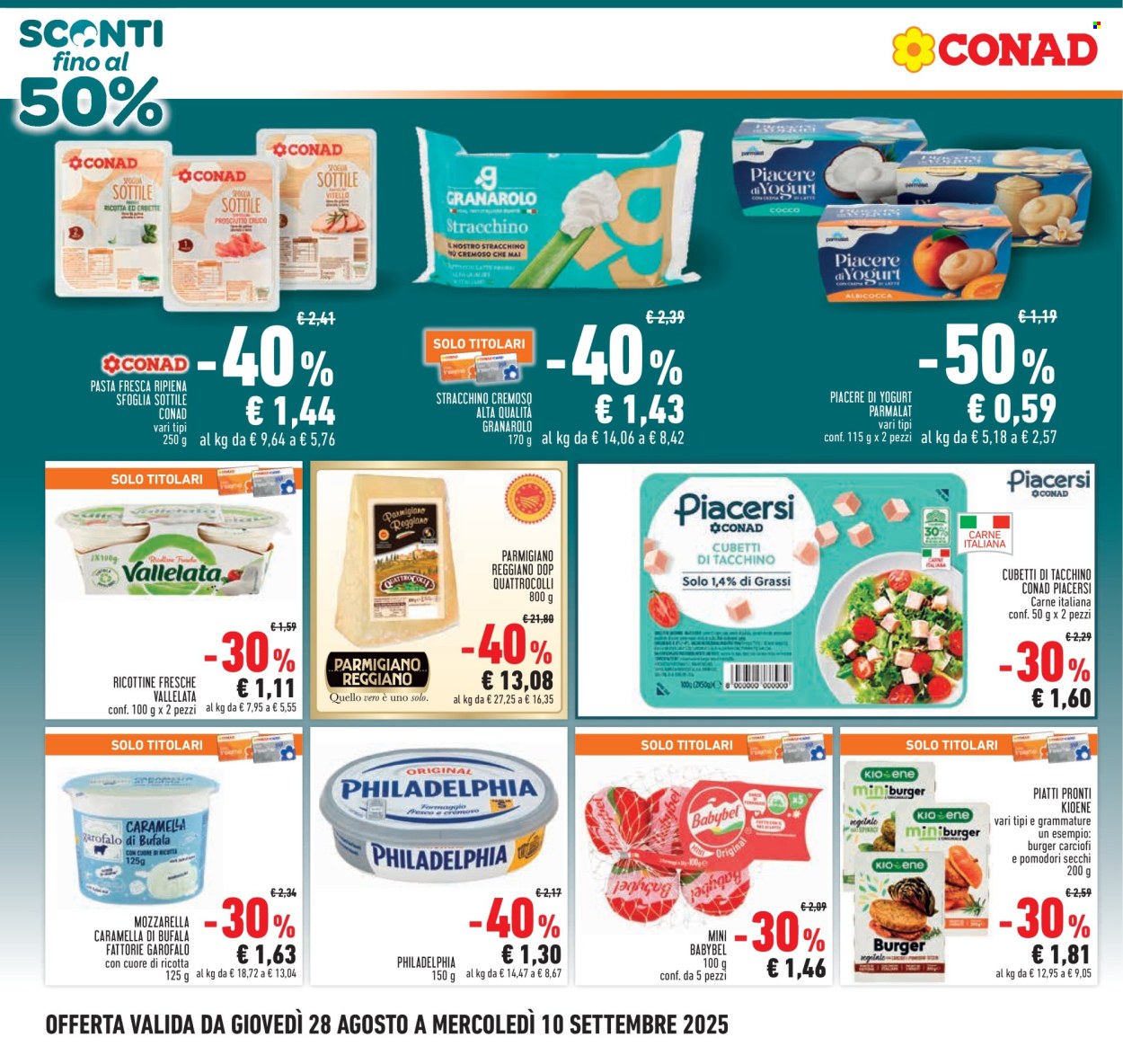 Volantino Conad - 28/8/2025 - 10/9/2025. Pagina 2