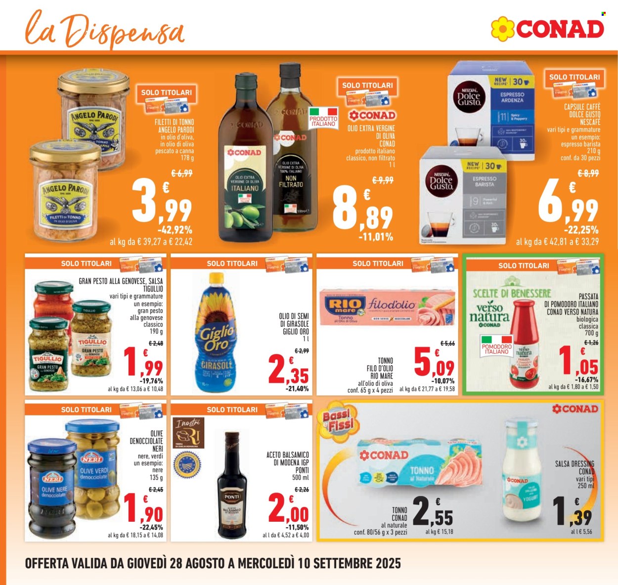 Volantino Conad - 28/8/2025 - 10/9/2025. Pagina 16