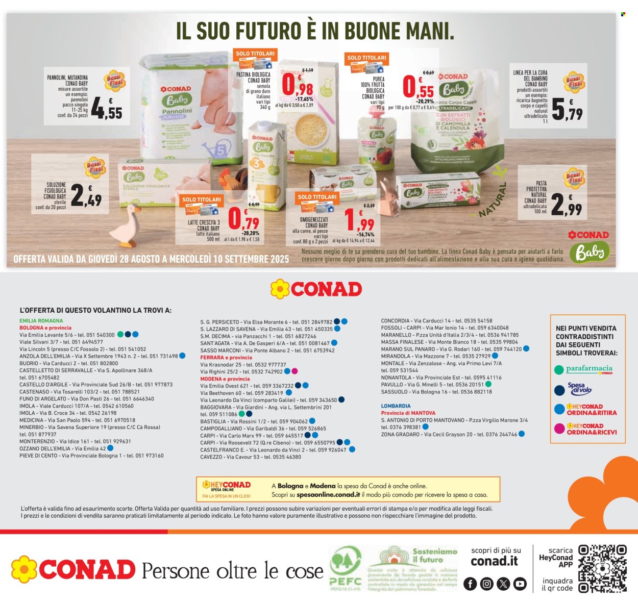 Volantino Conad - 28/8/2025 - 10/9/2025. Pagina 28