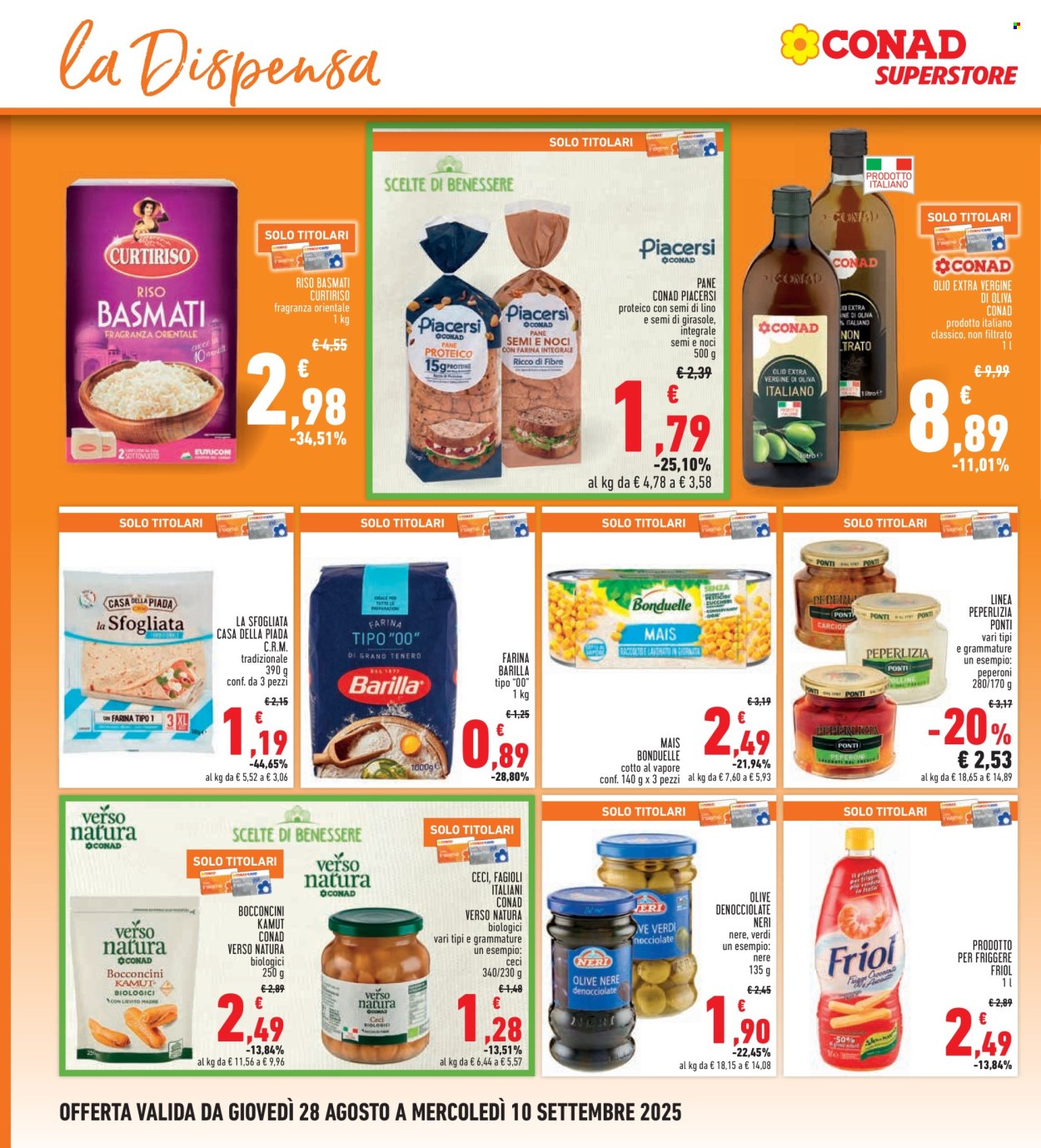 Volantino Conad Superstore - 28/8/2025 - 10/9/2025. Pagina 18