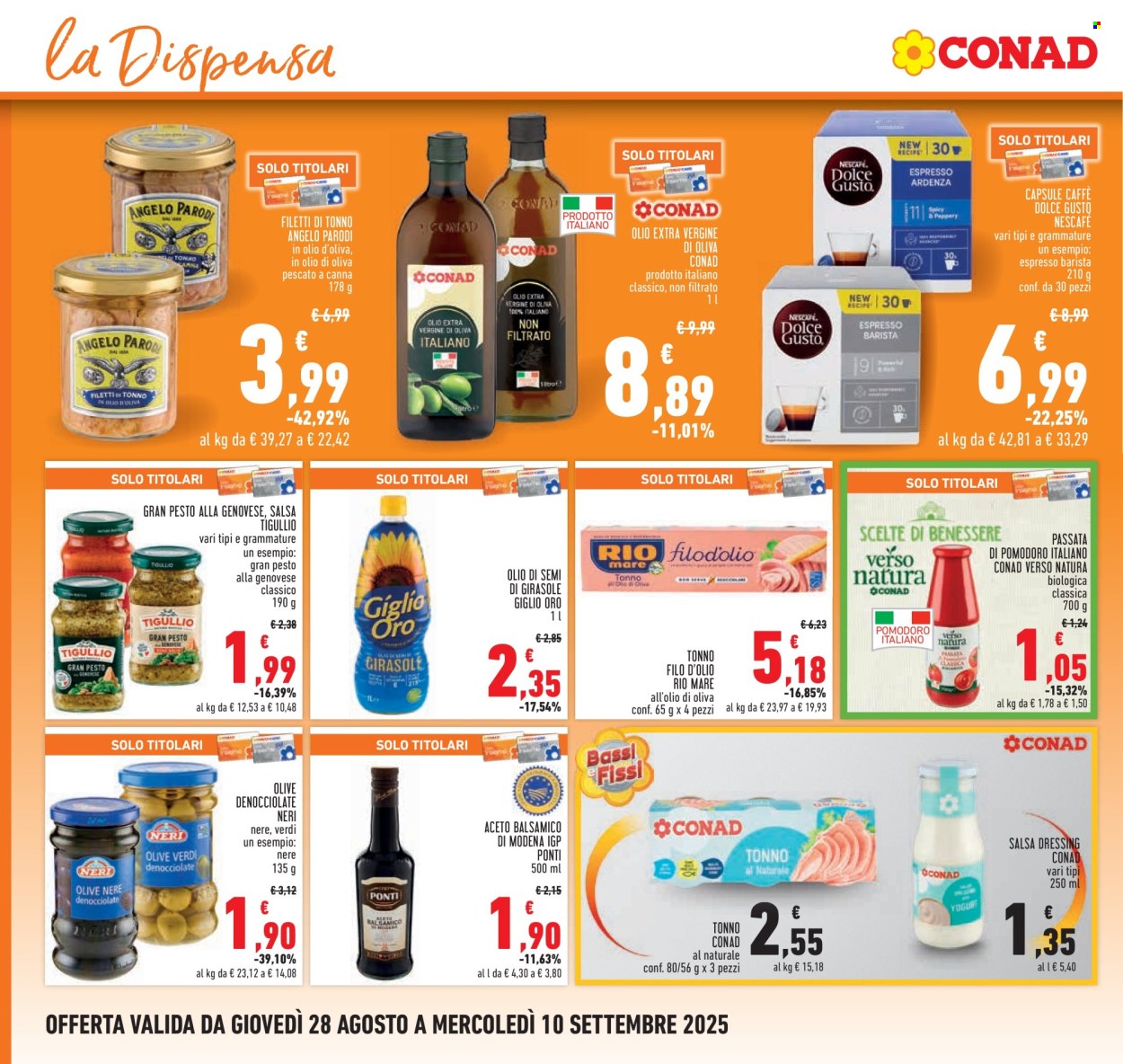 Volantino Conad - 28/8/2025 - 10/9/2025. Pagina 16
