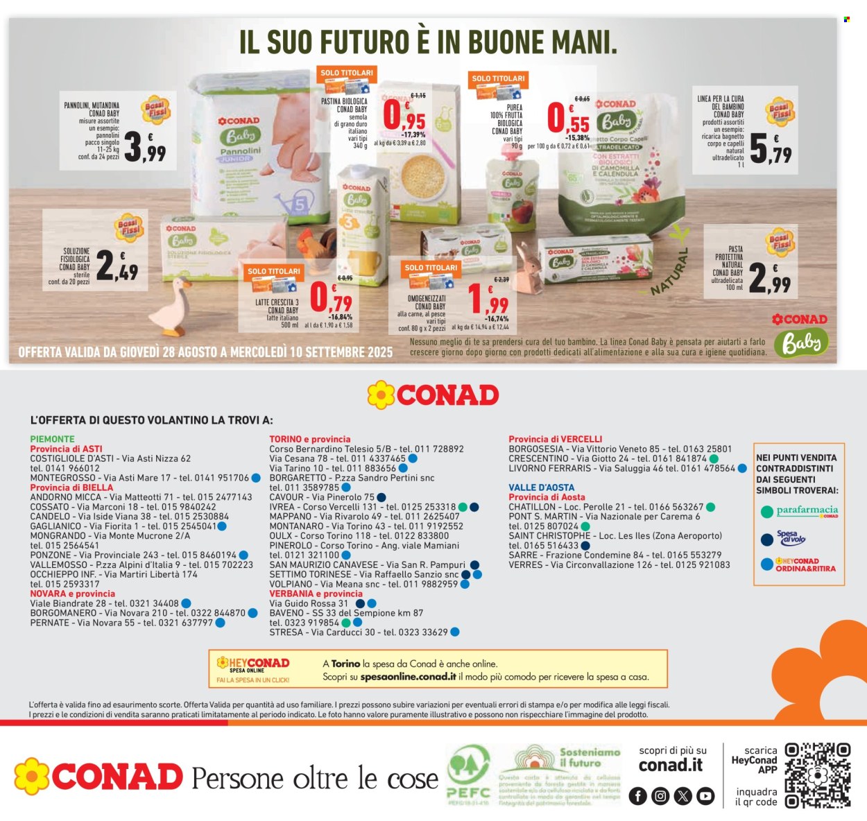 Volantino Conad - 28/8/2025 - 10/9/2025. Pagina 28