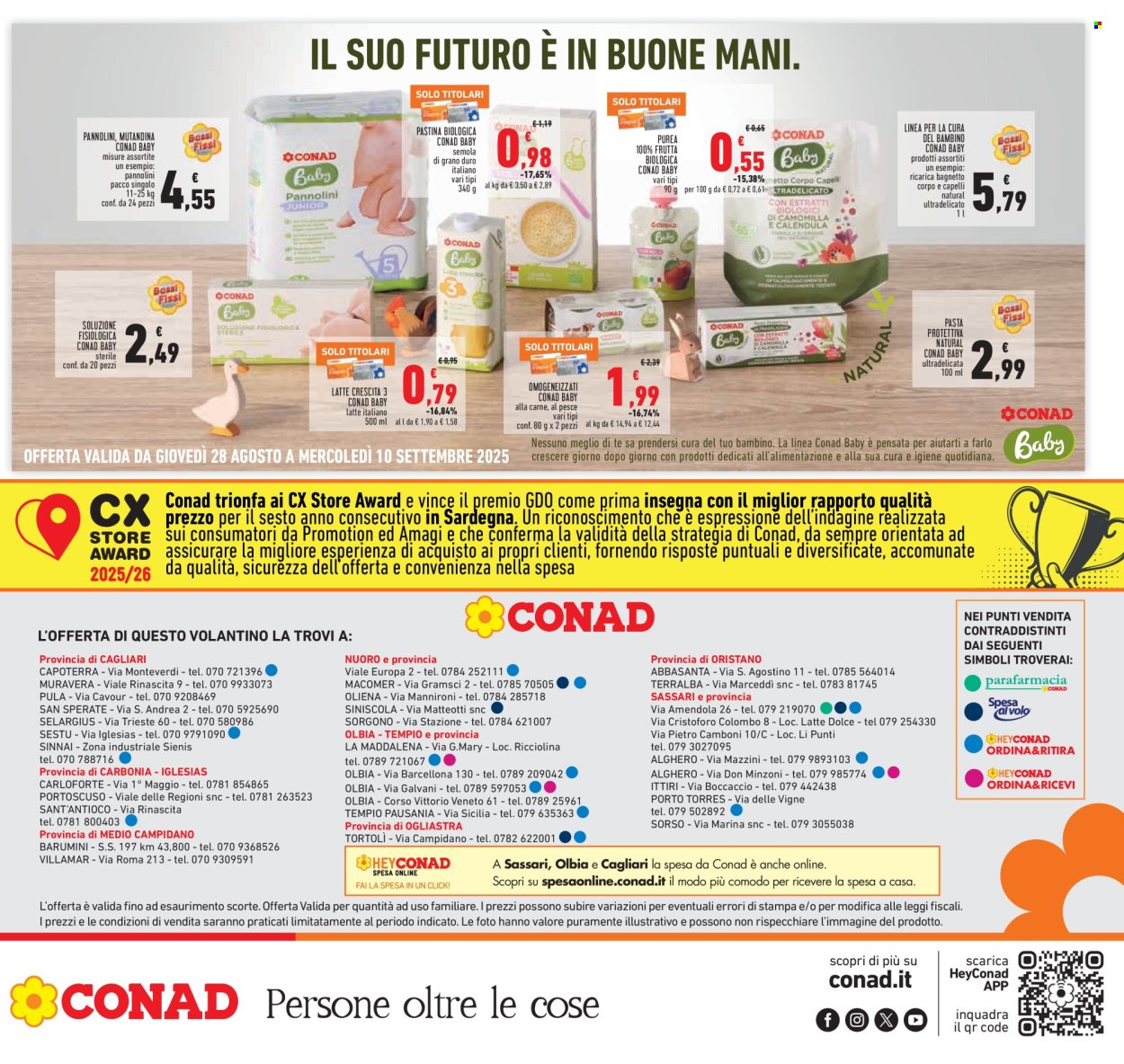 Volantino Conad - 28/8/2025 - 10/9/2025. Pagina 28