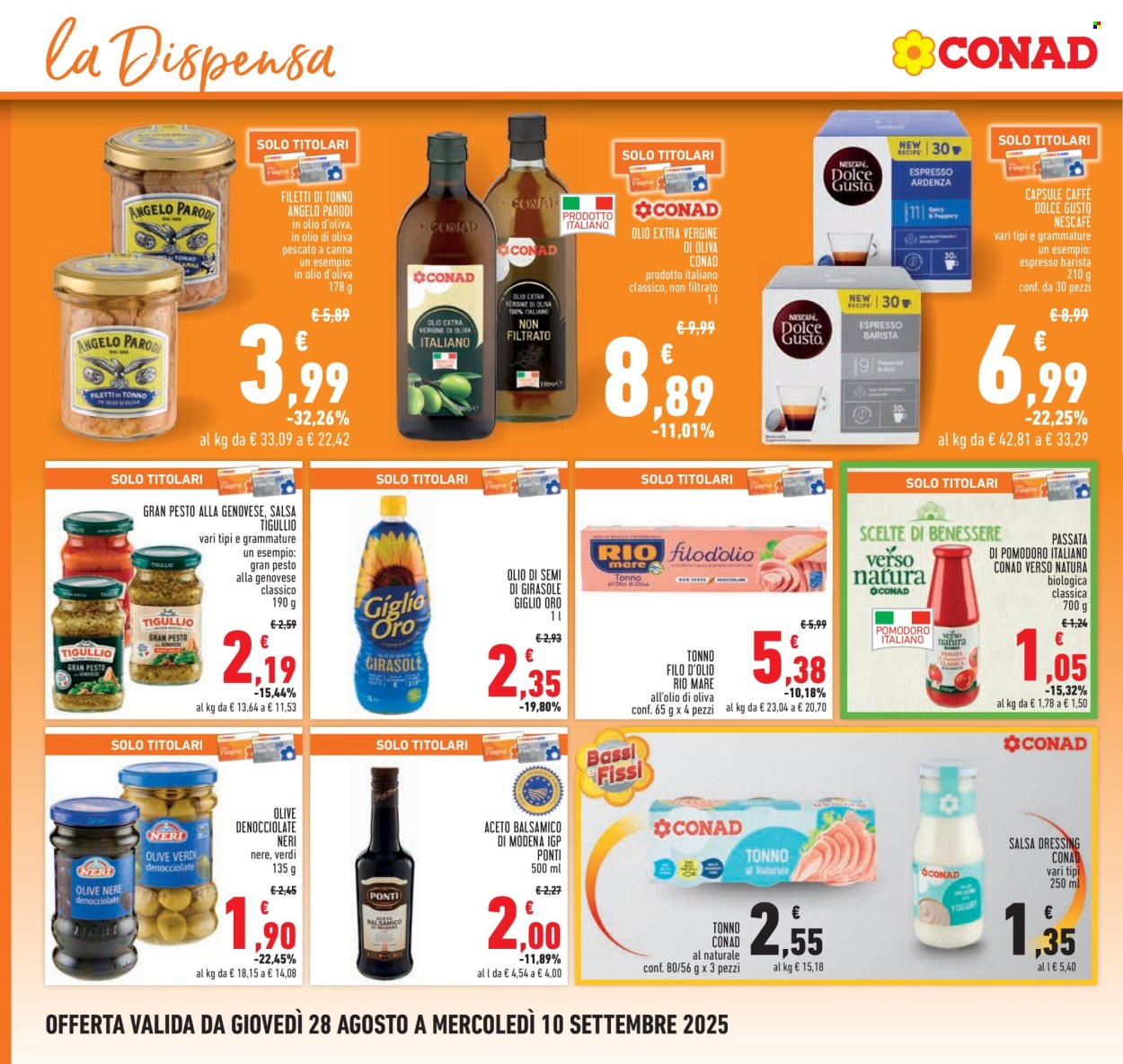 Volantino Conad - 28/8/2025 - 10/9/2025. Pagina 16