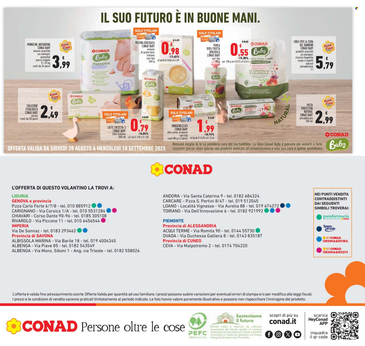 Volantino Conad - 28/8/2025 - 10/9/2025. Pagina 28