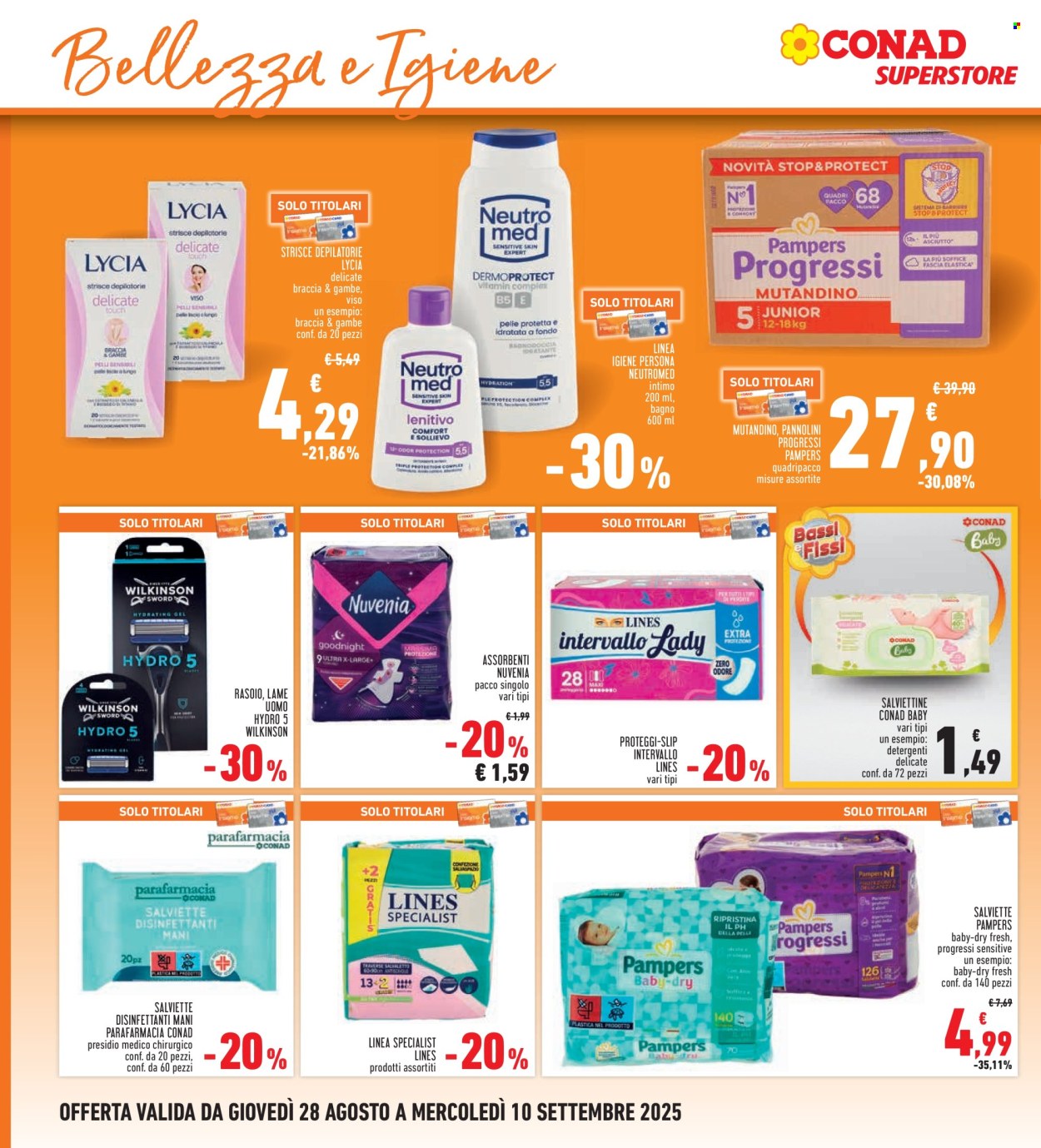 Volantino Conad - 28/8/2025 - 10/9/2025. Pagina 24
