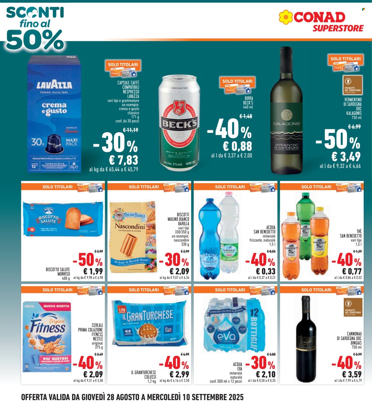 Volantino Conad - 28/8/2025 - 10/9/2025. Pagina 4