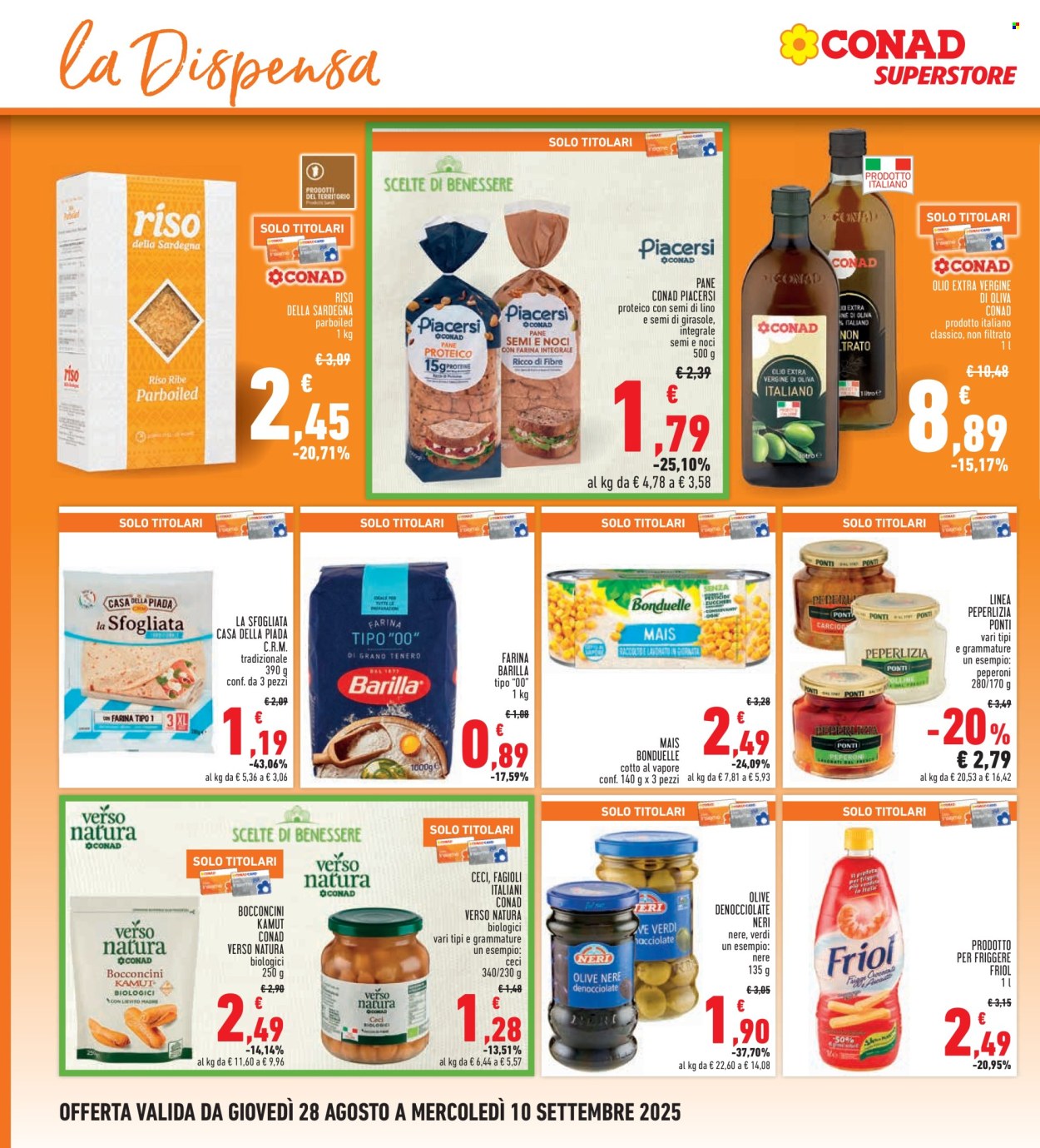 Volantino Conad - 28/8/2025 - 10/9/2025. Pagina 18