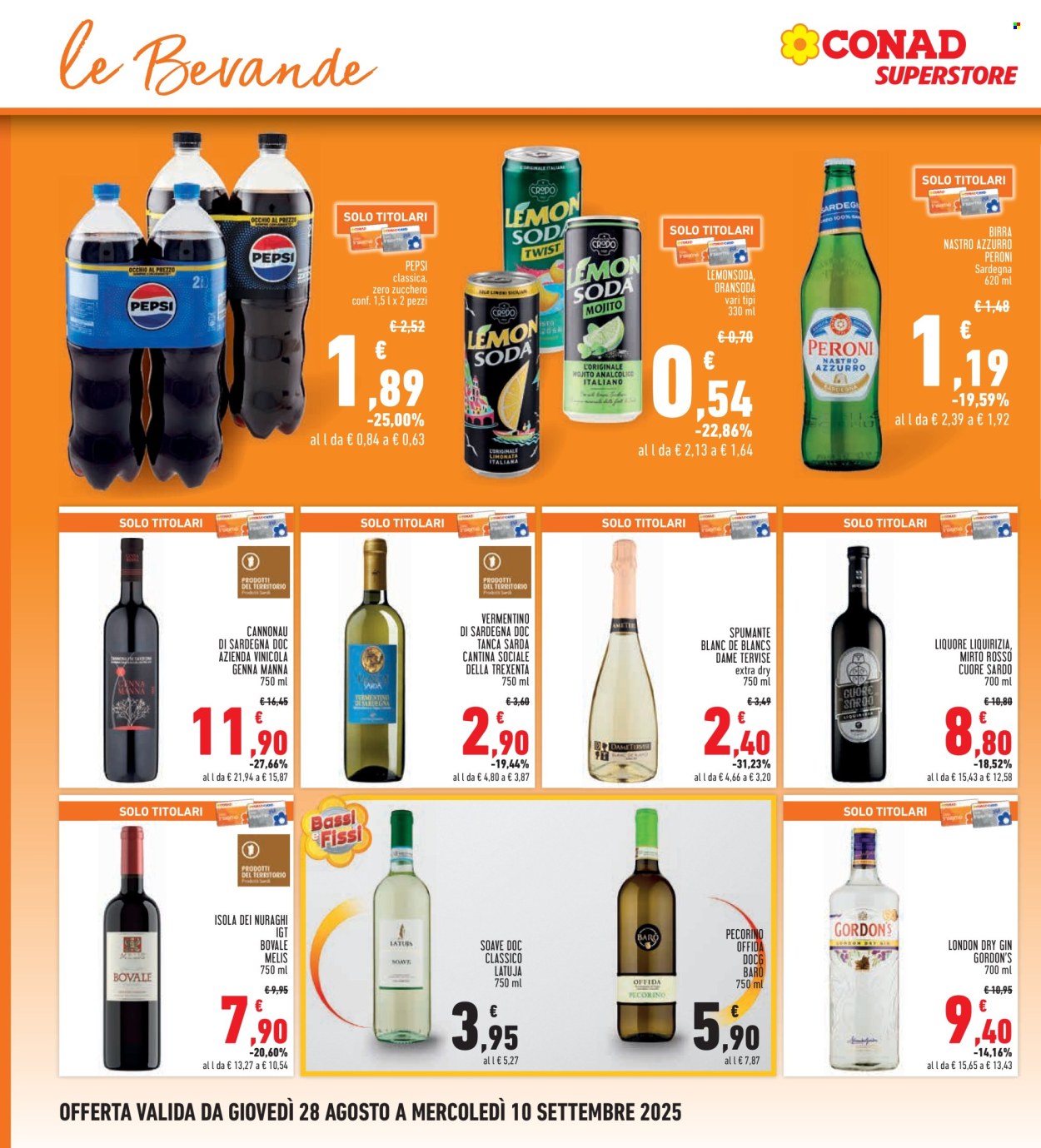 Volantino Conad - 28/8/2025 - 10/9/2025. Pagina 22