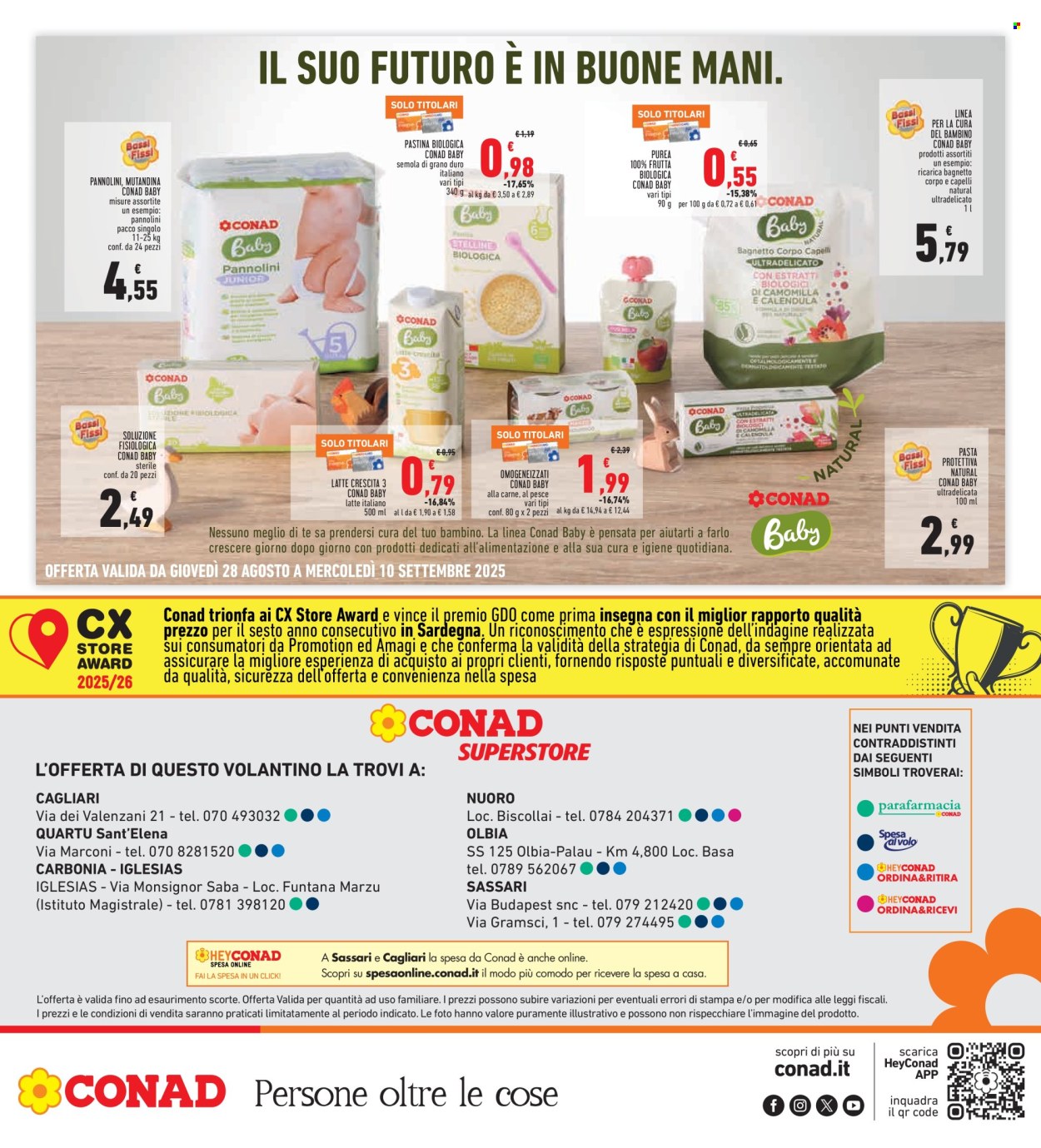 Volantino Conad - 28/8/2025 - 10/9/2025. Pagina 32