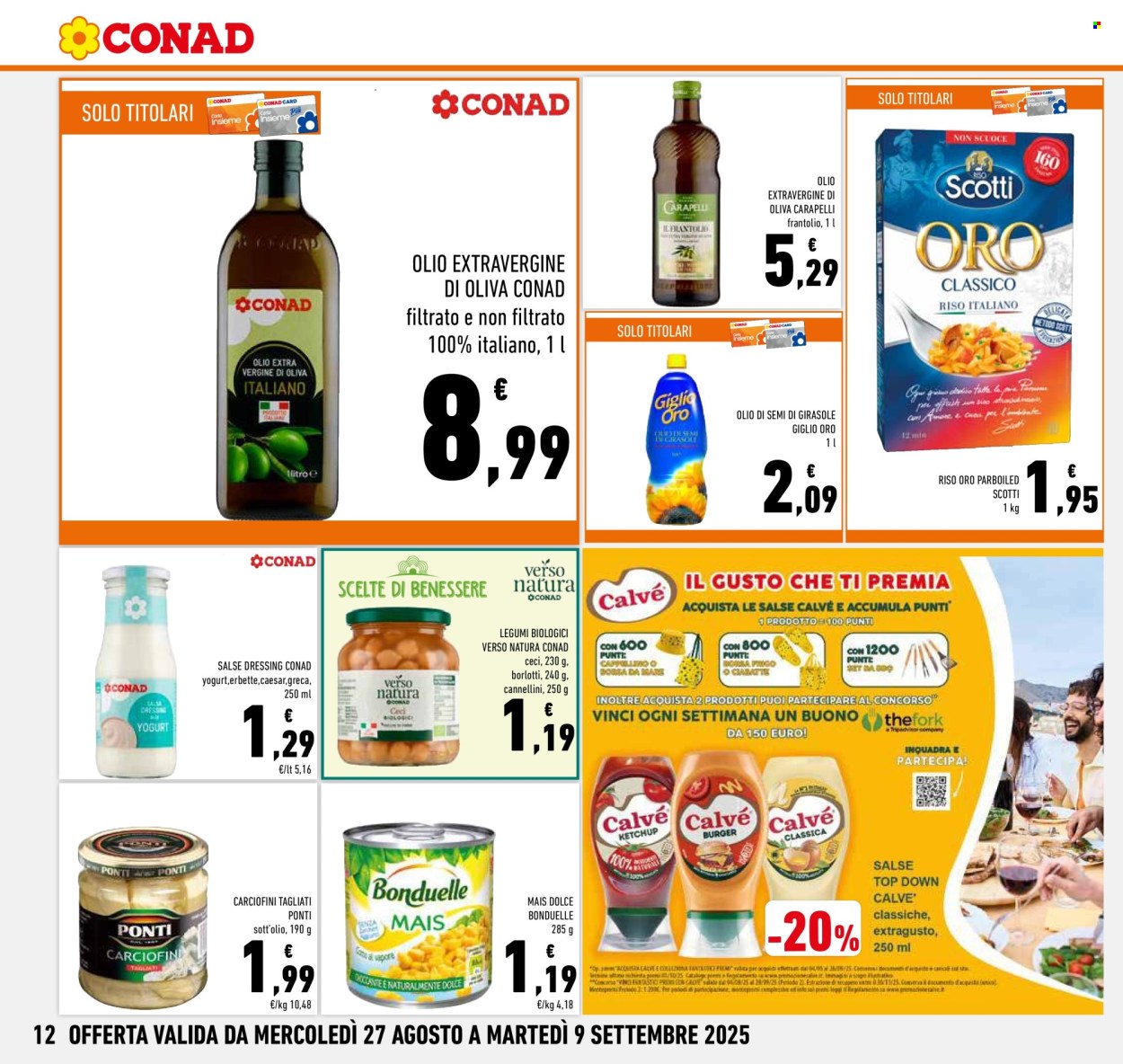 Volantino Conad - 27/8/2025 - 9/9/2025. Pagina 12