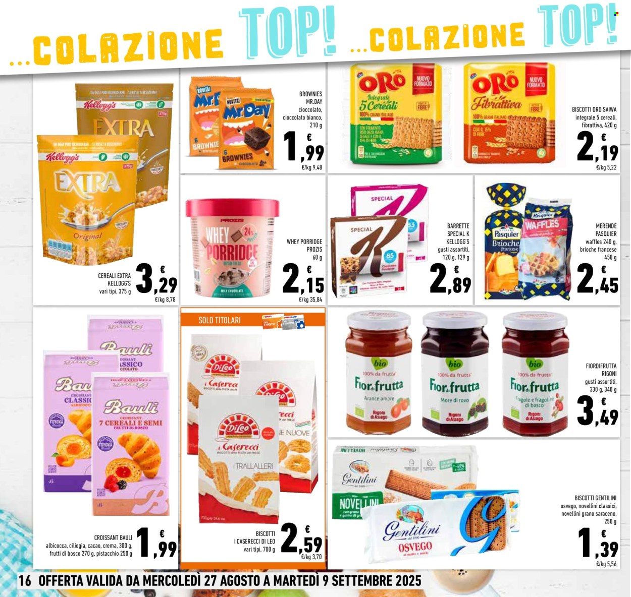 Volantino Conad - 27/8/2025 - 9/9/2025. Pagina 16