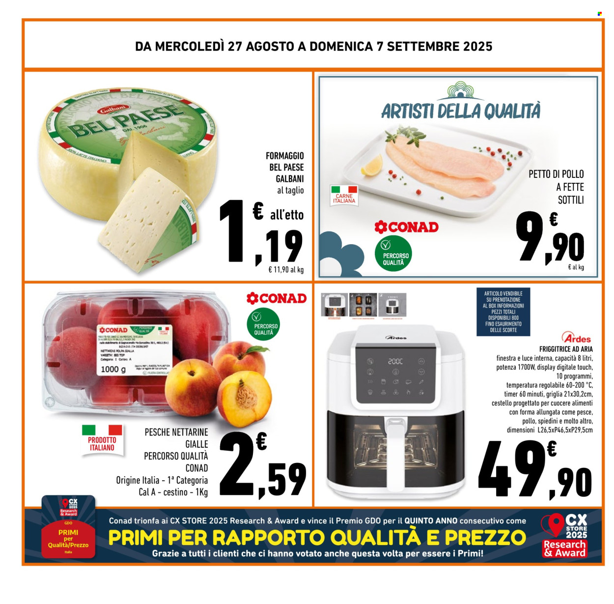 Volantino Conad Superstore - 27/8/2025 - 9/9/2025. Pagina 8