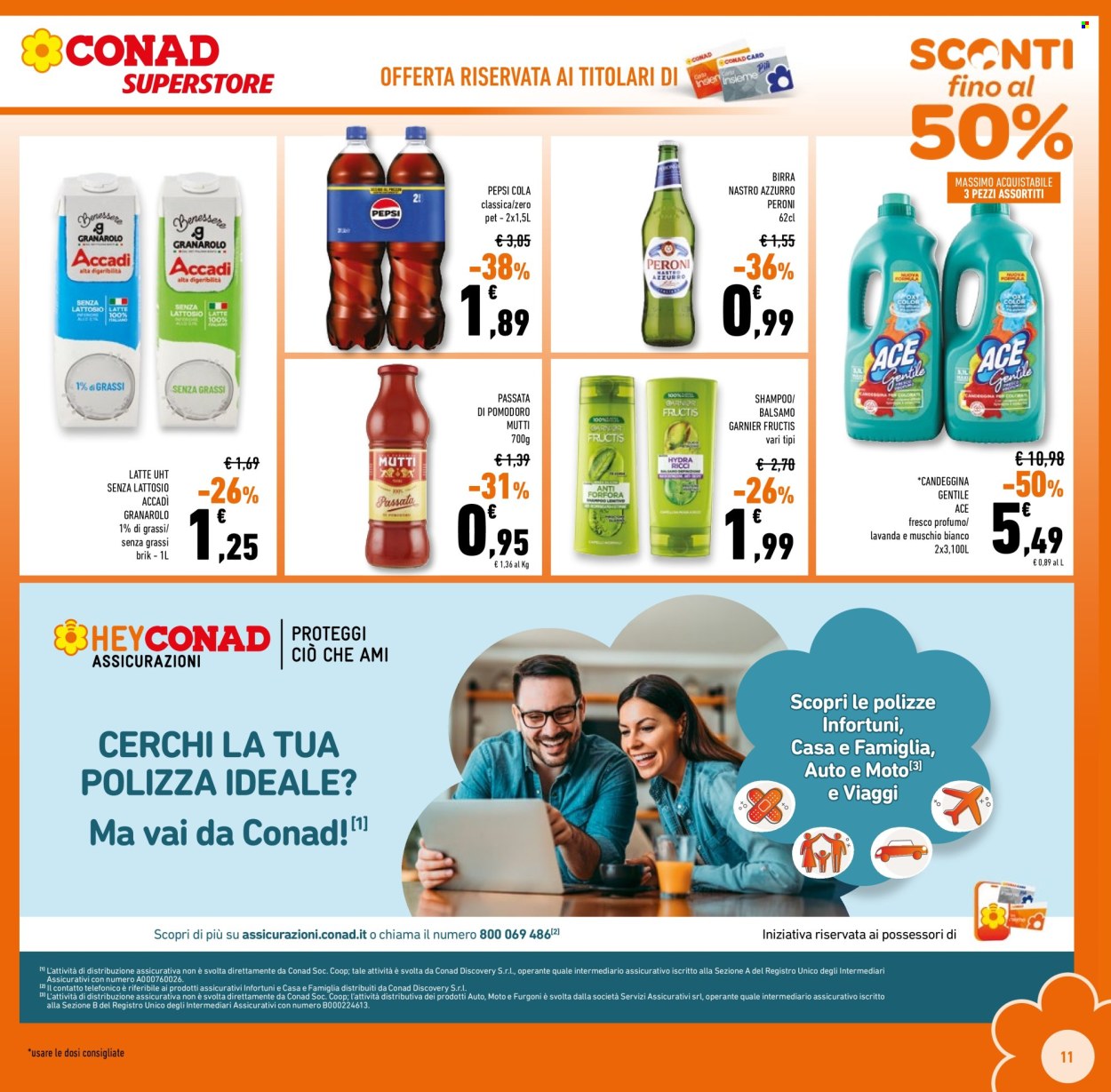 Volantino Conad Superstore - 27/8/2025 - 9/9/2025. Pagina 11