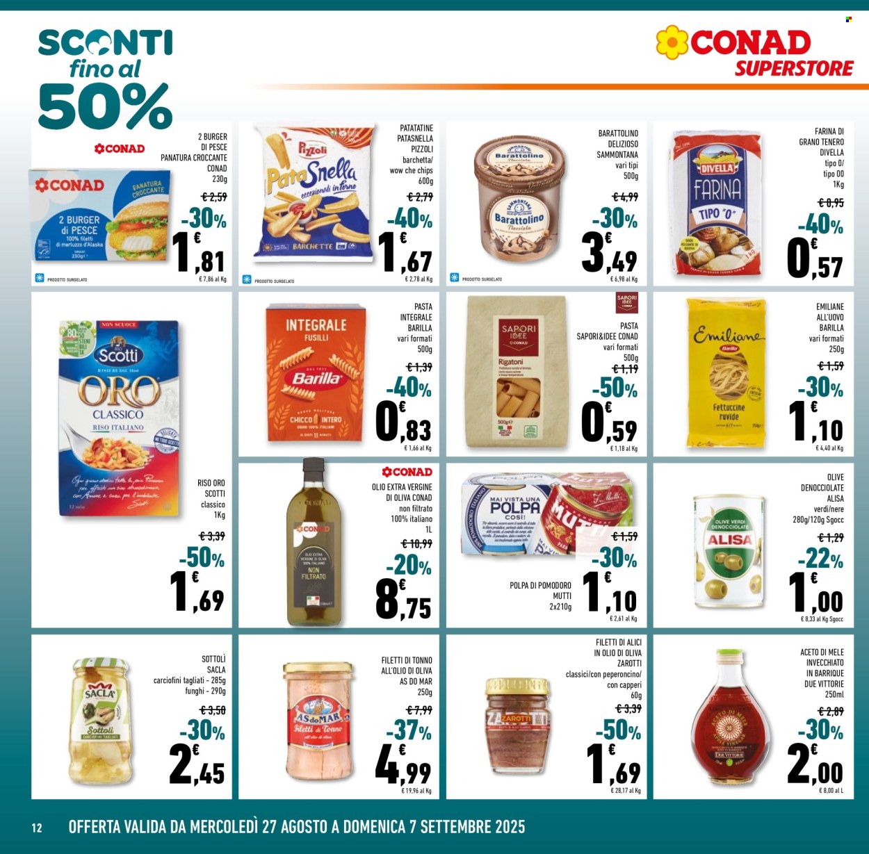 Volantino Conad Superstore - 27/8/2025 - 9/9/2025. Pagina 12