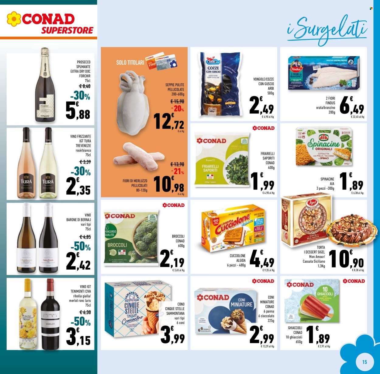 Volantino Conad Superstore - 27/8/2025 - 9/9/2025. Pagina 15