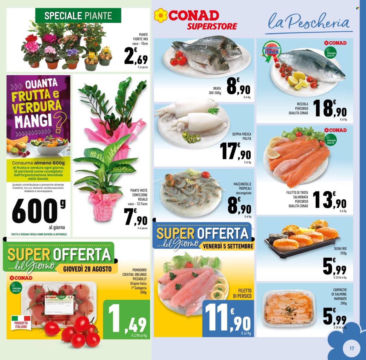 Volantino Conad Superstore - 27/8/2025 - 9/9/2025. Pagina 17