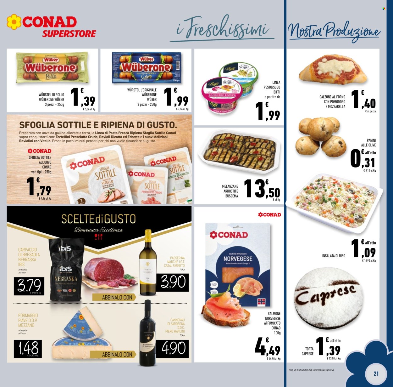 Volantino Conad Superstore - 27/8/2025 - 9/9/2025. Pagina 21