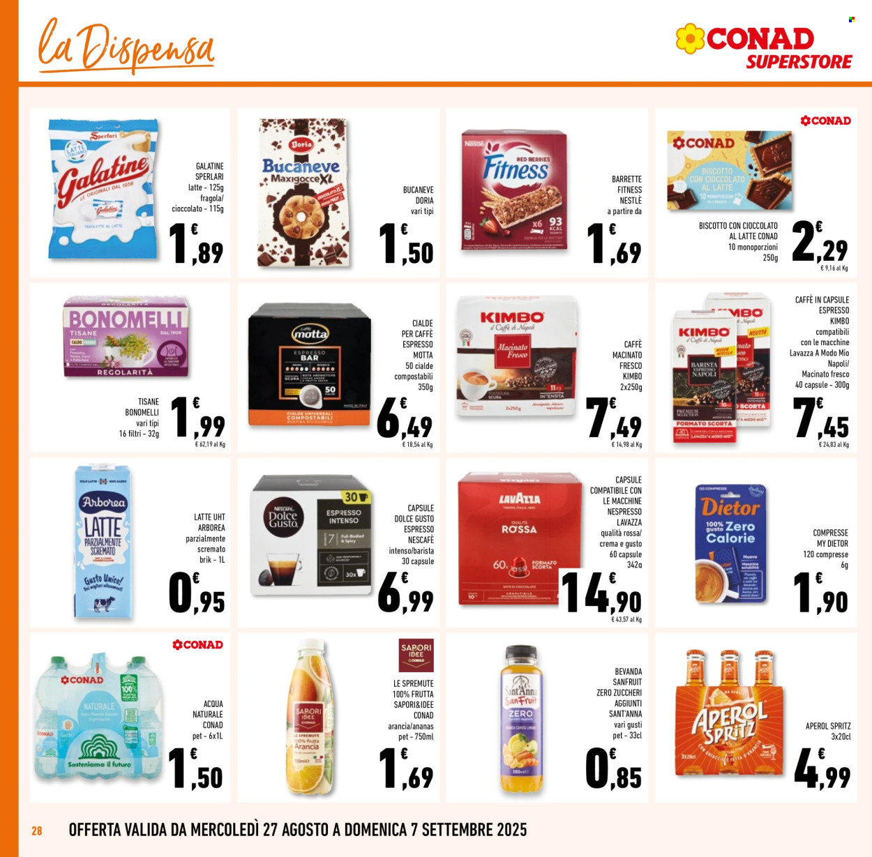 Volantino Conad Superstore - 27/8/2025 - 9/9/2025. Pagina 28