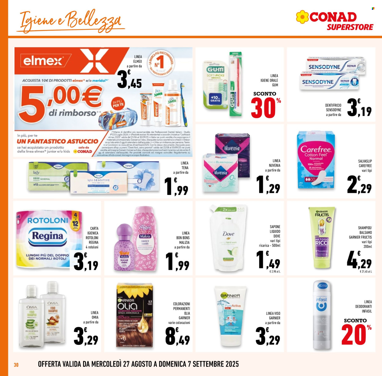 Volantino Conad Superstore - 27/8/2025 - 9/9/2025. Pagina 30