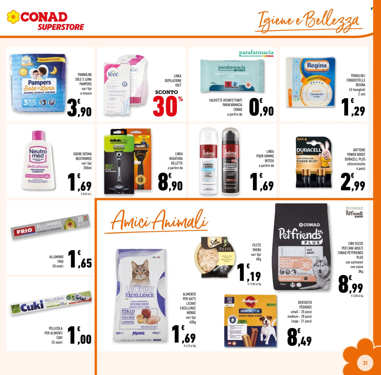 Volantino Conad Superstore - 27/8/2025 - 9/9/2025. Pagina 31