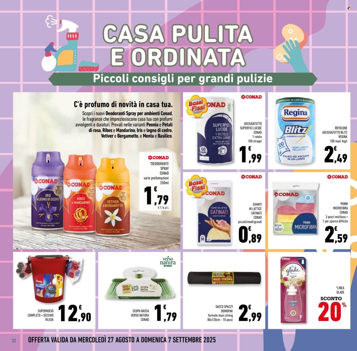 Volantino Conad Superstore - 27/8/2025 - 9/9/2025. Pagina 32