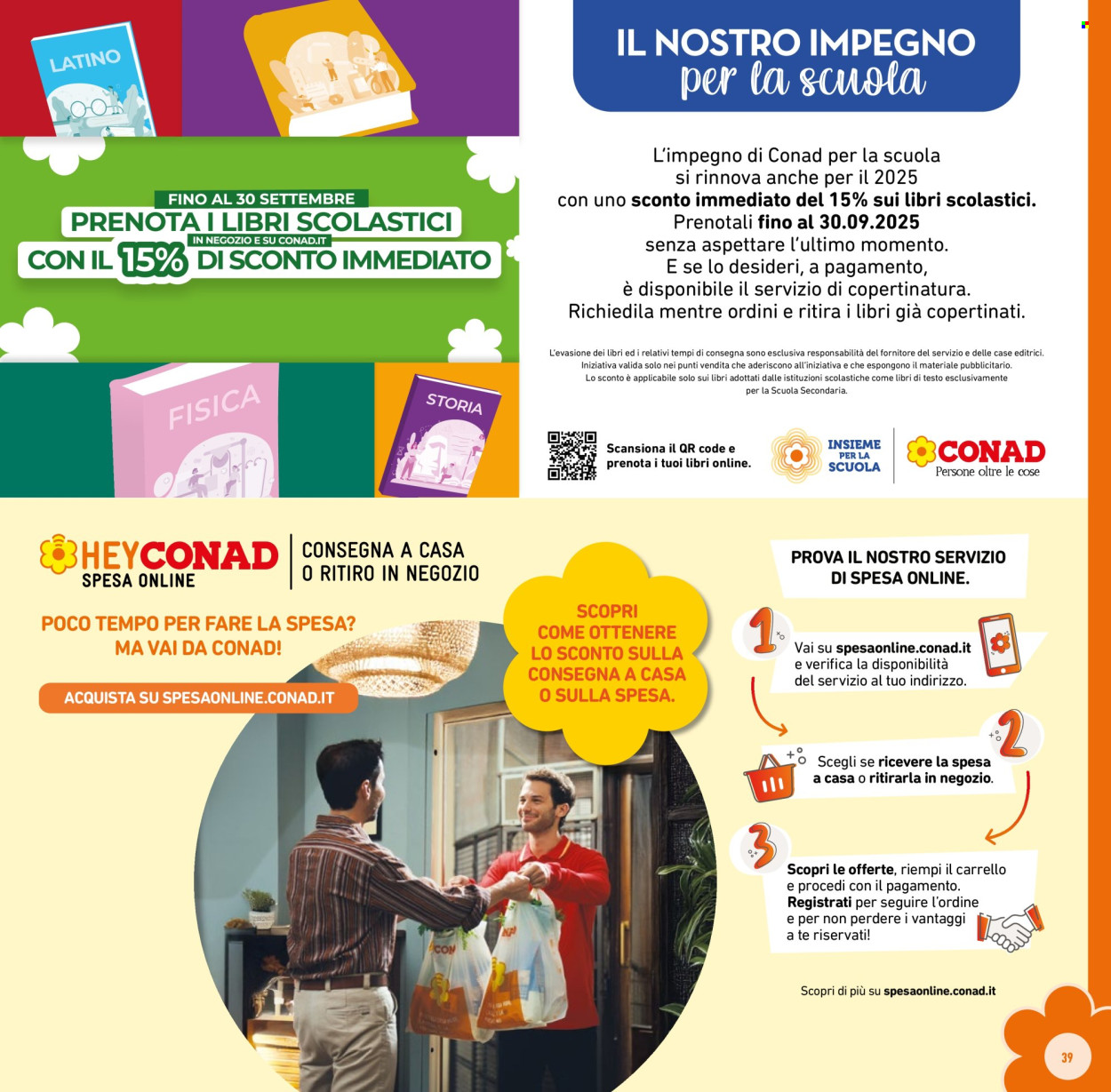 Volantino Conad Superstore - 27/8/2025 - 9/9/2025. Pagina 39